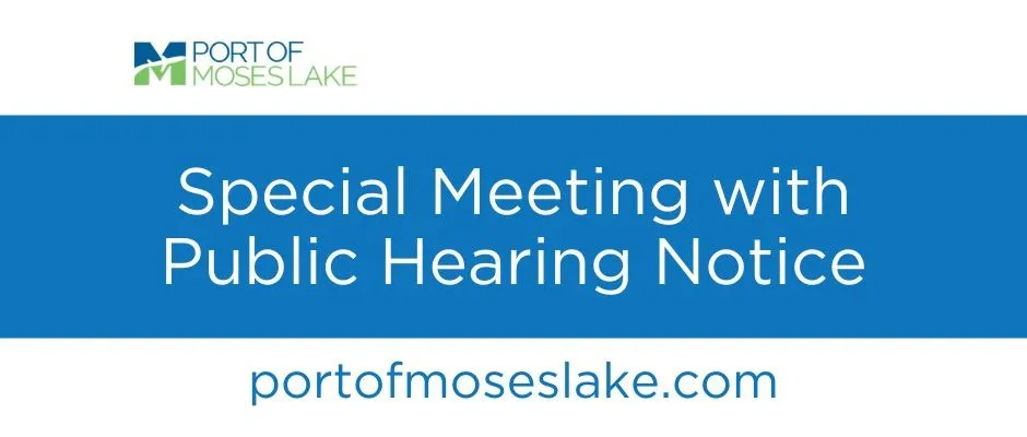 Special Meeting with Public Hearing